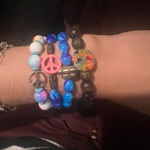 Colorful Beaded Bracelet (individually for sale)